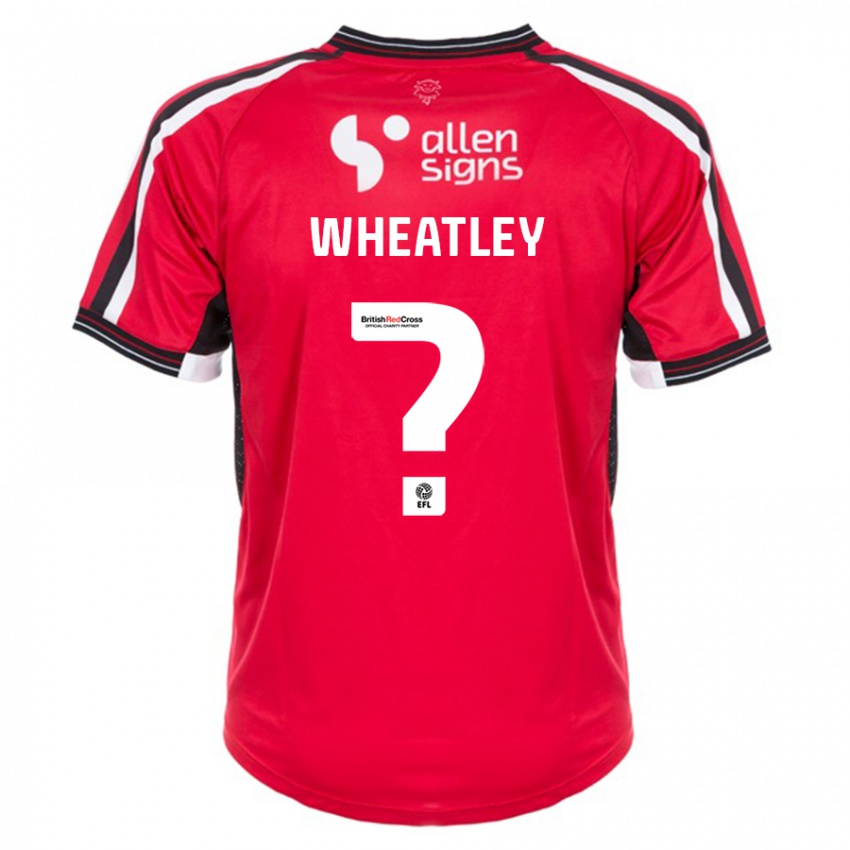 Damen Kyrell Wheatley #0 Rot Heimtrikot Trikot 2023/24 T-Shirt Österreich