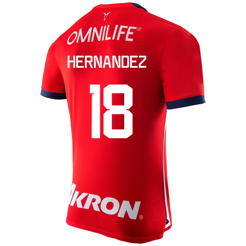 Damen Montserrat Hernandez #18 Rot Heimtrikot Trikot 2023/24 T-Shirt Österreich