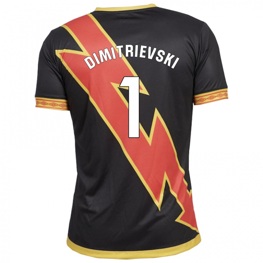 Damen Stole Dimitrievski #1 Schwarz Auswärtstrikot Trikot 2023/24 T-Shirt Österreich