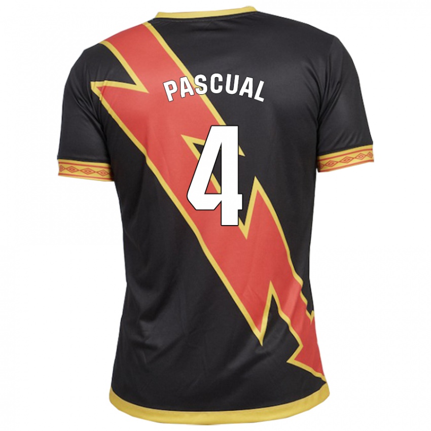 Damen Martin Pascual #4 Schwarz Auswärtstrikot Trikot 2023/24 T-Shirt Österreich