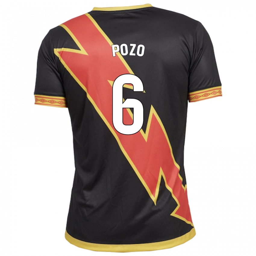 Damen José Pozo #6 Schwarz Auswärtstrikot Trikot 2023/24 T-Shirt Österreich