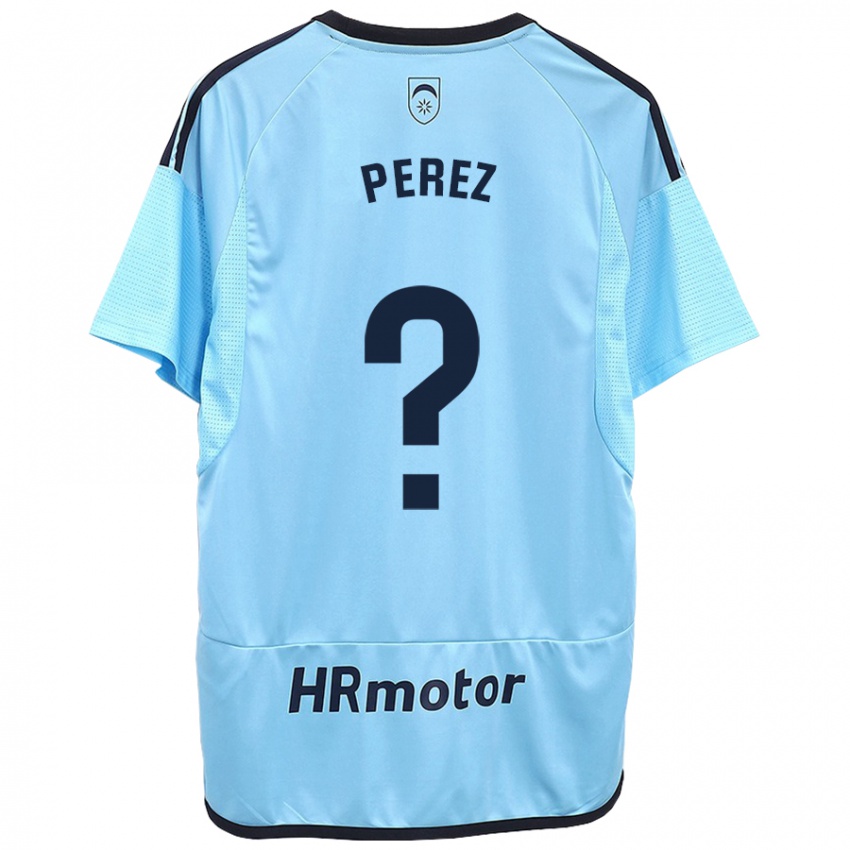 Damen Bruno Perez #0 Blau Auswärtstrikot Trikot 2023/24 T-Shirt Österreich