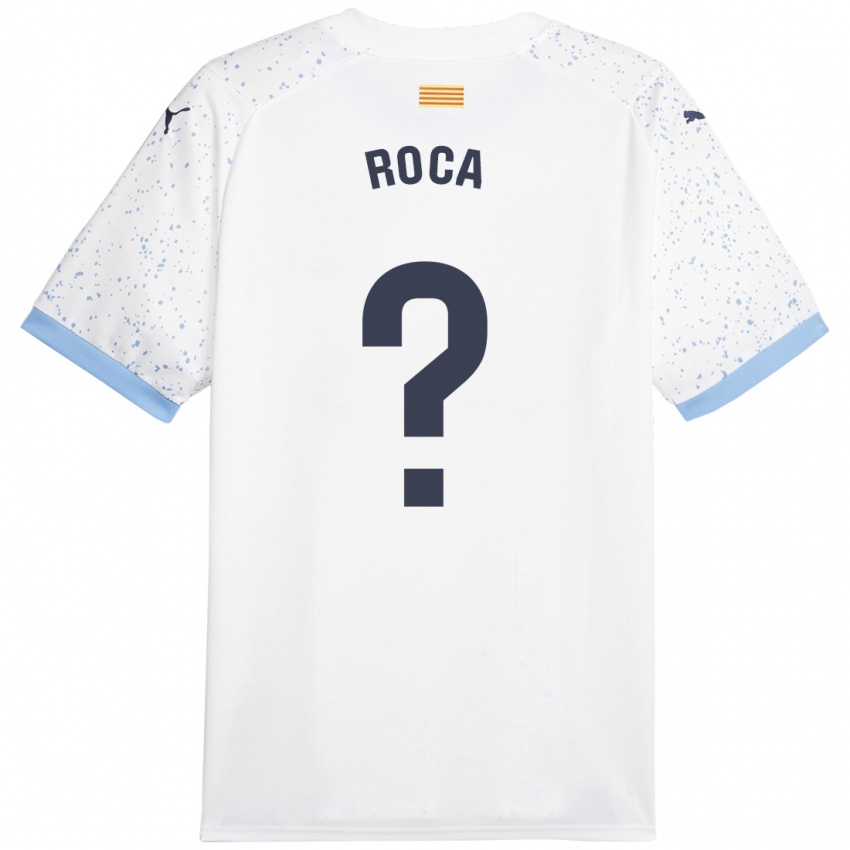 Damen Joel Roca #0 Weiß Auswärtstrikot Trikot 2023/24 T-Shirt Österreich