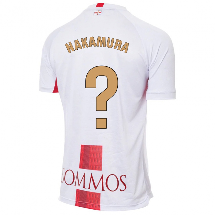 Damen Togo Nakamura #0 Weiß Auswärtstrikot Trikot 2023/24 T-Shirt Österreich