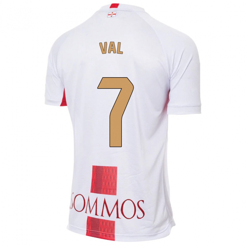 Damen Rodri Val #7 Weiß Auswärtstrikot Trikot 2023/24 T-Shirt Österreich