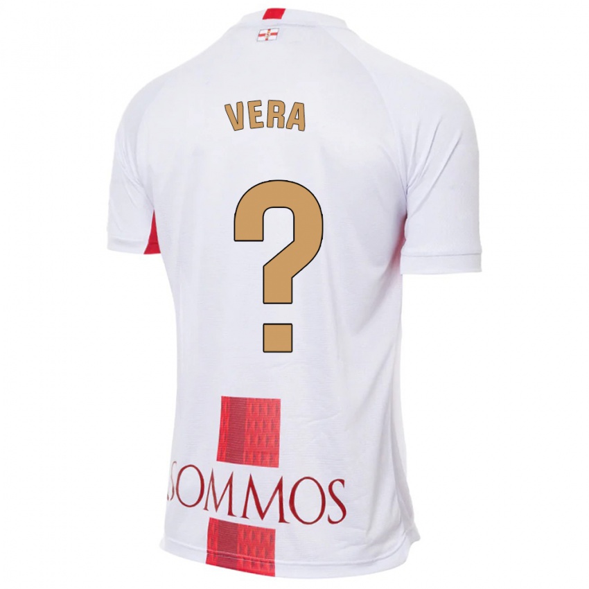 Damen Ángel Vera #0 Weiß Auswärtstrikot Trikot 2023/24 T-Shirt Österreich