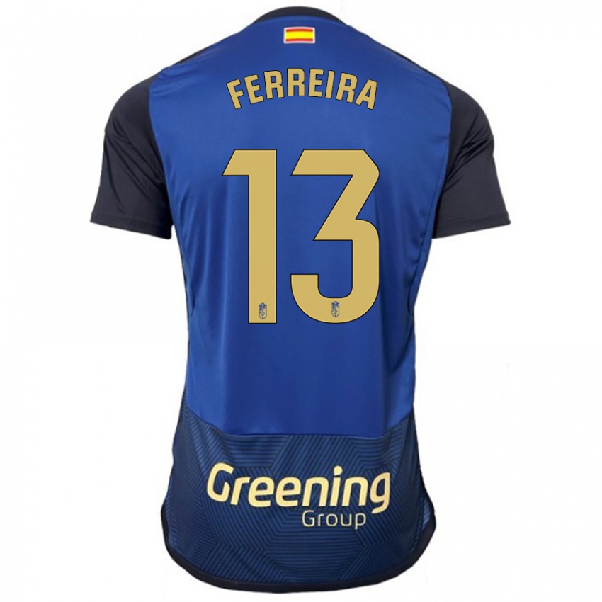 Damen Andre Ferreira #13 Marine Auswärtstrikot Trikot 2023/24 T-Shirt Österreich