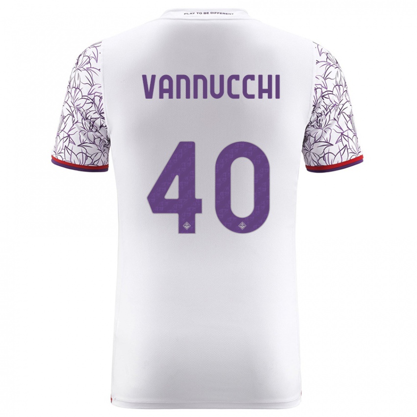 Damen Tommaso Vannucchi #40 Weiß Auswärtstrikot Trikot 2023/24 T-Shirt Österreich