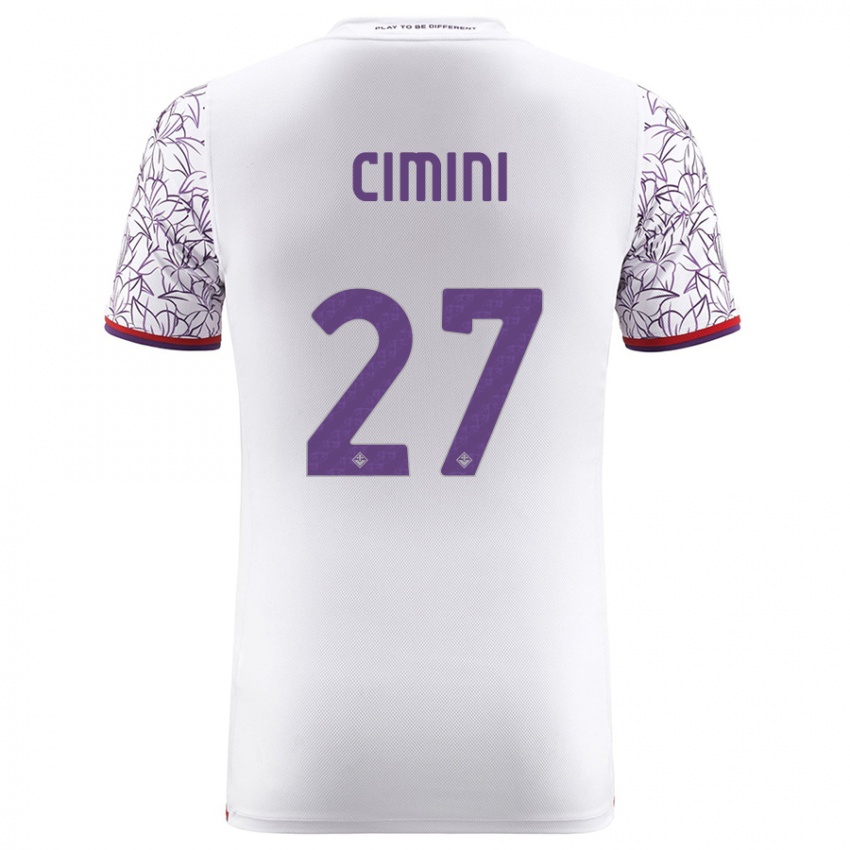 Damen Linda Tucceri Cimini #27 Weiß Auswärtstrikot Trikot 2023/24 T-Shirt Österreich