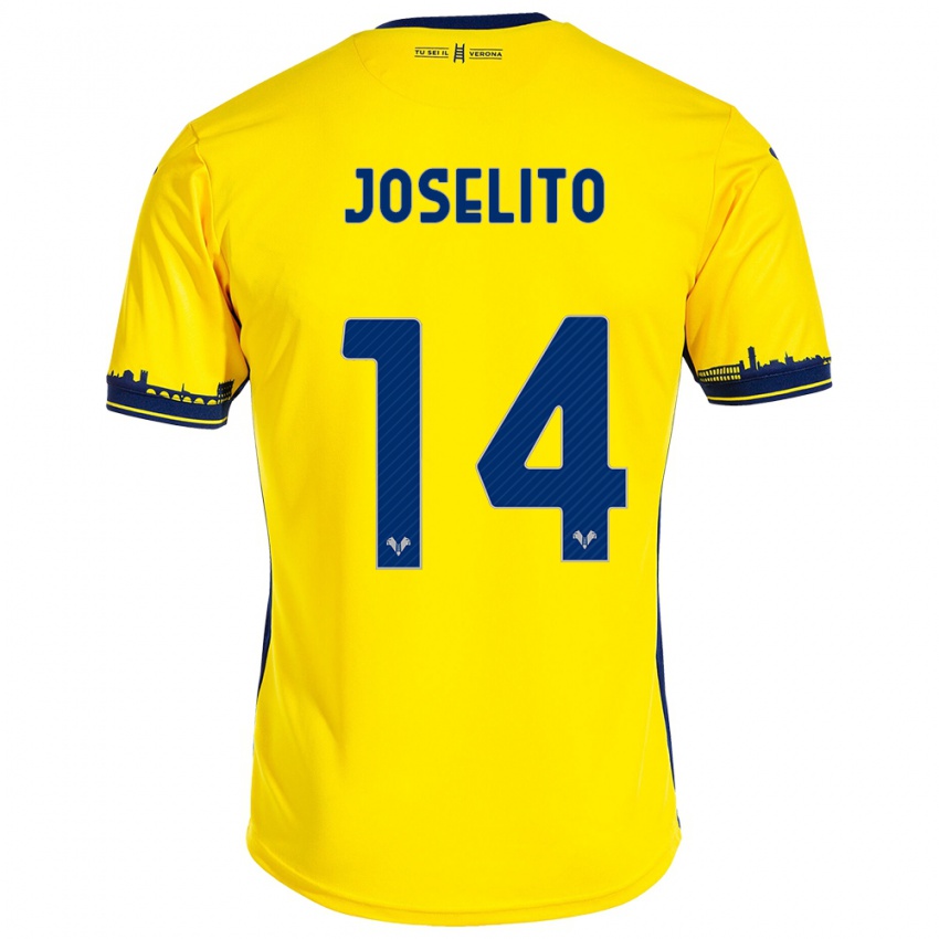 Damen Joselito #14 Gelb Auswärtstrikot Trikot 2023/24 T-Shirt Österreich