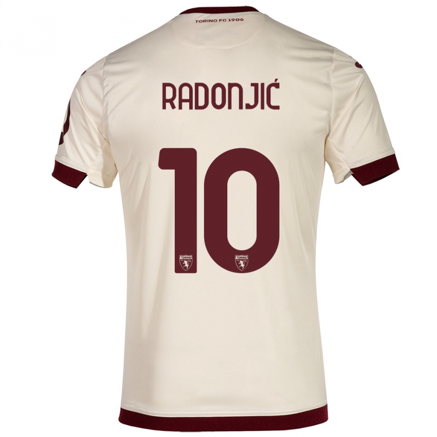 Damen Nemanja Radonjic #10 Sekt Auswärtstrikot Trikot 2023/24 T-Shirt Österreich