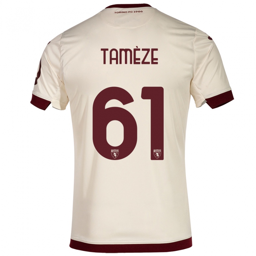 Damen Adrien Tamèze #61 Sekt Auswärtstrikot Trikot 2023/24 T-Shirt Österreich