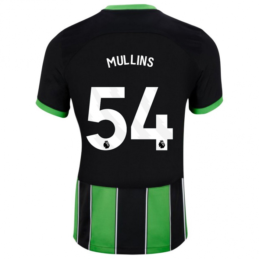 Damen Jamie Mullins #54 Schwarz Grün Auswärtstrikot Trikot 2023/24 T-Shirt Österreich