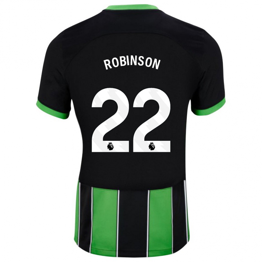 Damen Katie Robinson #22 Schwarz Grün Auswärtstrikot Trikot 2023/24 T-Shirt Österreich