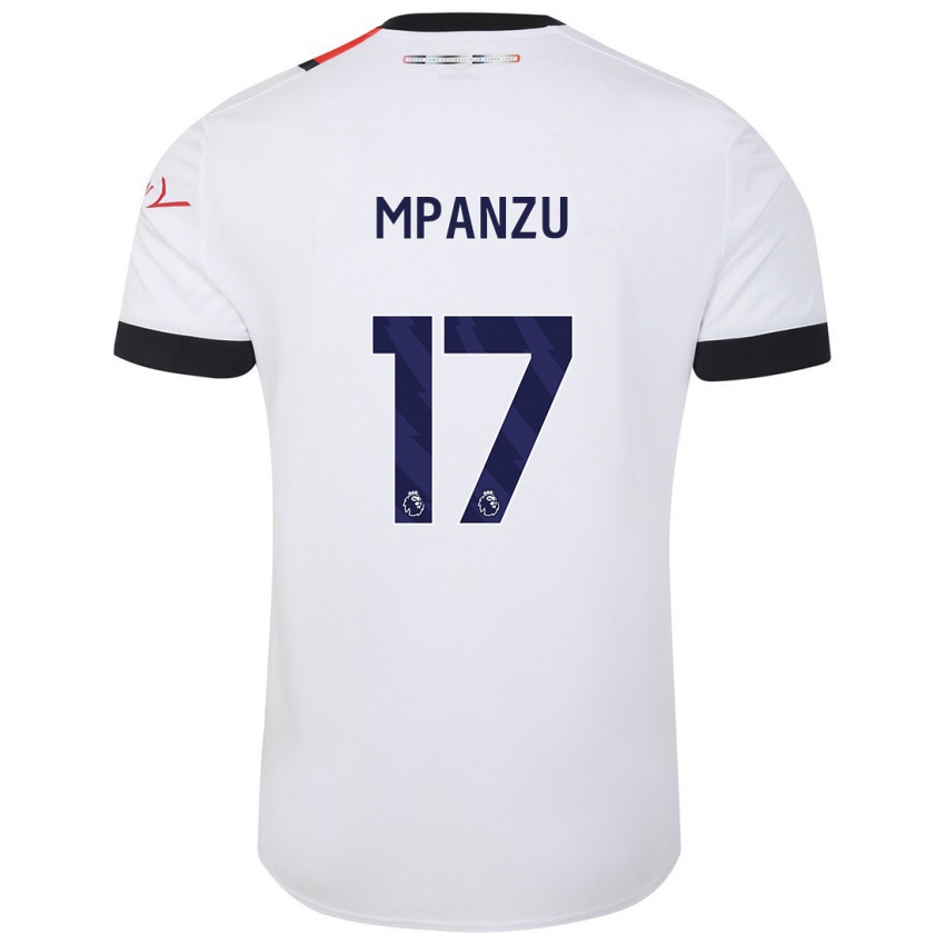 Damen Pelly Ruddock Mpanzu #17 Weiß Auswärtstrikot Trikot 2023/24 T-Shirt Österreich