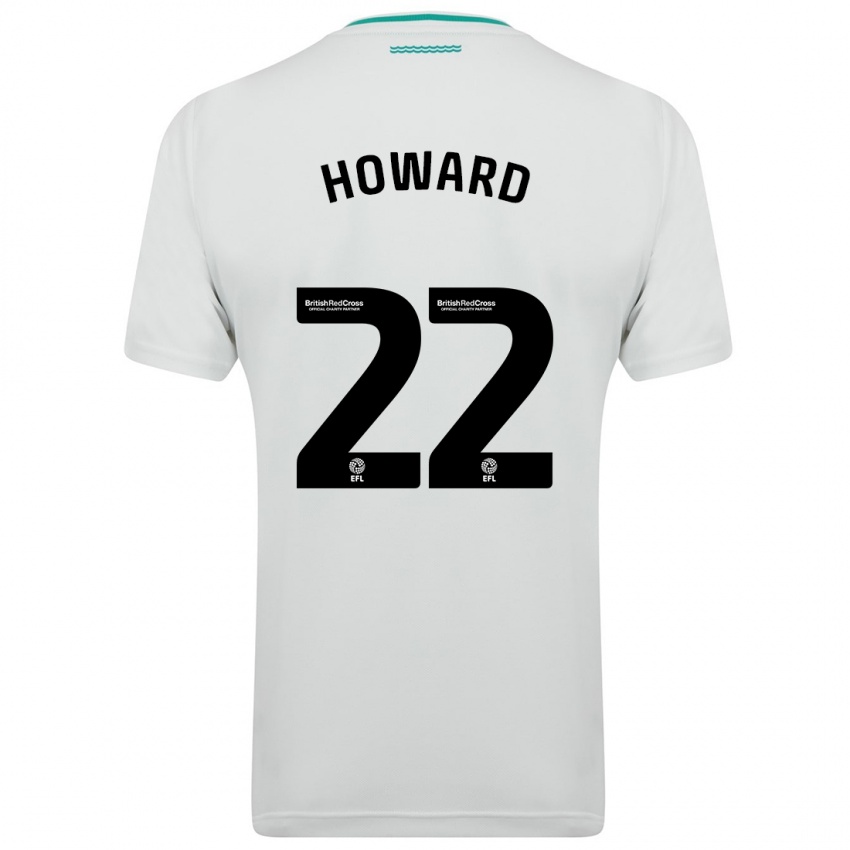 Damen Bethany-May Howard #22 Weiß Auswärtstrikot Trikot 2023/24 T-Shirt Österreich