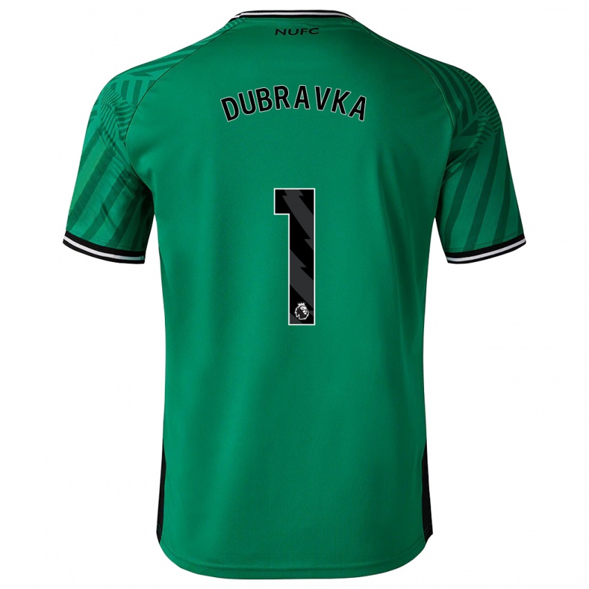 Damen Martin Dubravka #1 Grün Auswärtstrikot Trikot 2023/24 T-Shirt Österreich