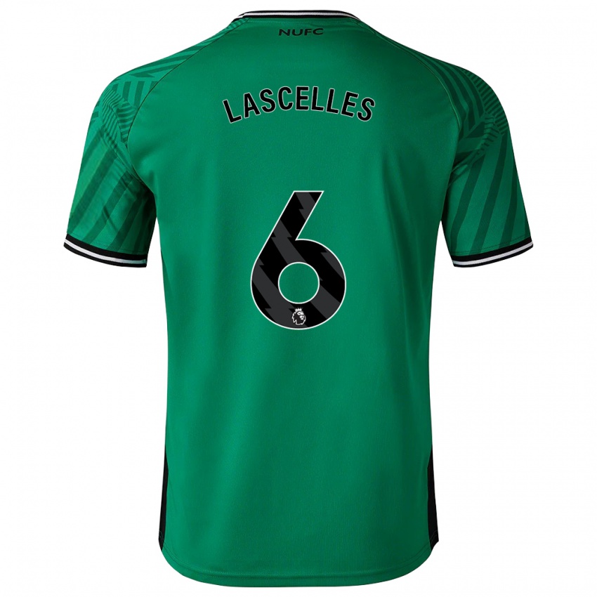 Damen Jamaal Lascelles #6 Grün Auswärtstrikot Trikot 2023/24 T-Shirt Österreich