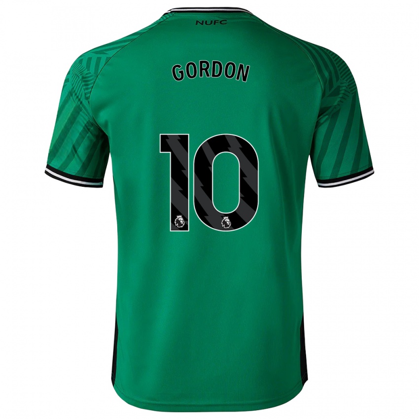 Damen Anthony Gordon #10 Grün Auswärtstrikot Trikot 2023/24 T-Shirt Österreich