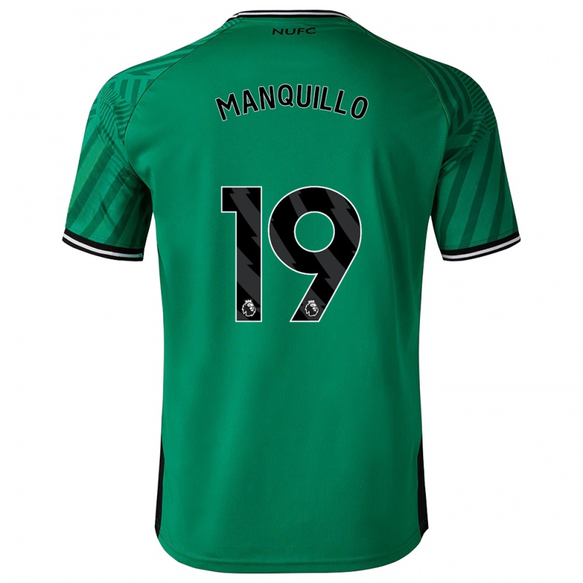 Damen Javier Manquillo #19 Grün Auswärtstrikot Trikot 2023/24 T-Shirt Österreich