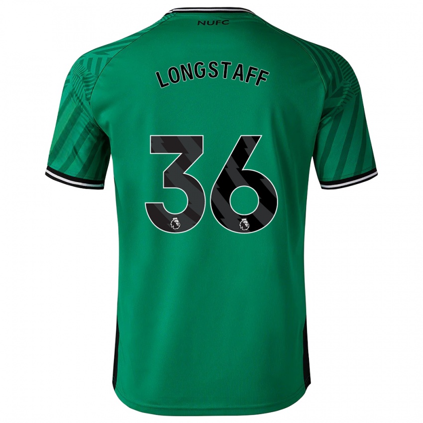 Damen Sean Longstaff #36 Grün Auswärtstrikot Trikot 2023/24 T-Shirt Österreich