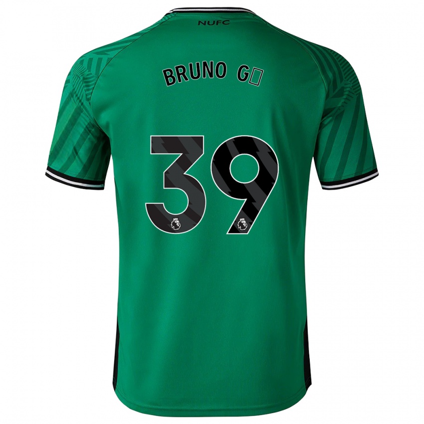 Damen Bruno Guimaraes #39 Grün Auswärtstrikot Trikot 2023/24 T-Shirt Österreich