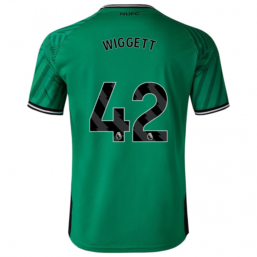 Damen Charlie Wiggett #42 Grün Auswärtstrikot Trikot 2023/24 T-Shirt Österreich