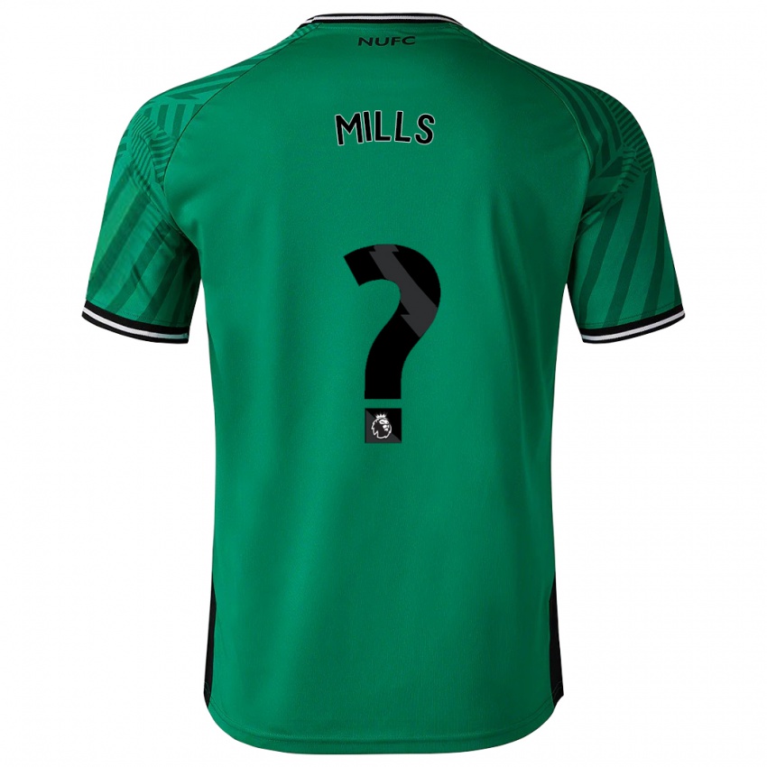 Damen Michael Mills #0 Grün Auswärtstrikot Trikot 2023/24 T-Shirt Österreich