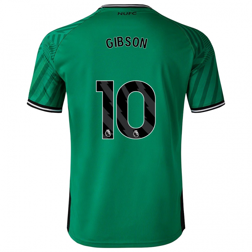 Damen Georgia Gibson #10 Grün Auswärtstrikot Trikot 2023/24 T-Shirt Österreich