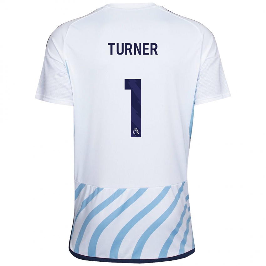Damen Matt Turner #1 Weiß Blau Auswärtstrikot Trikot 2023/24 T-Shirt Österreich