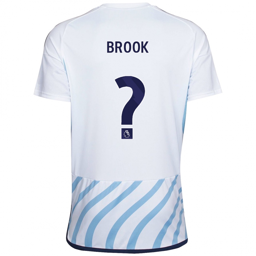 Damen Will Brook #0 Weiß Blau Auswärtstrikot Trikot 2023/24 T-Shirt Österreich