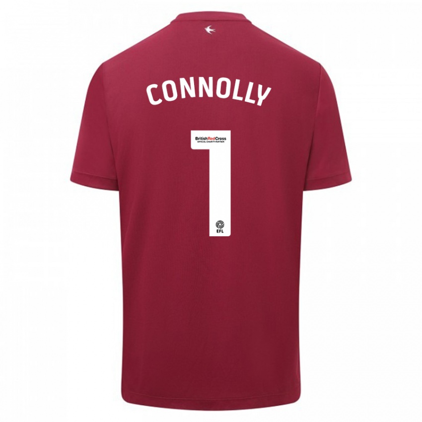 Damen Daisy Connolly #1 Rot Auswärtstrikot Trikot 2023/24 T-Shirt Österreich