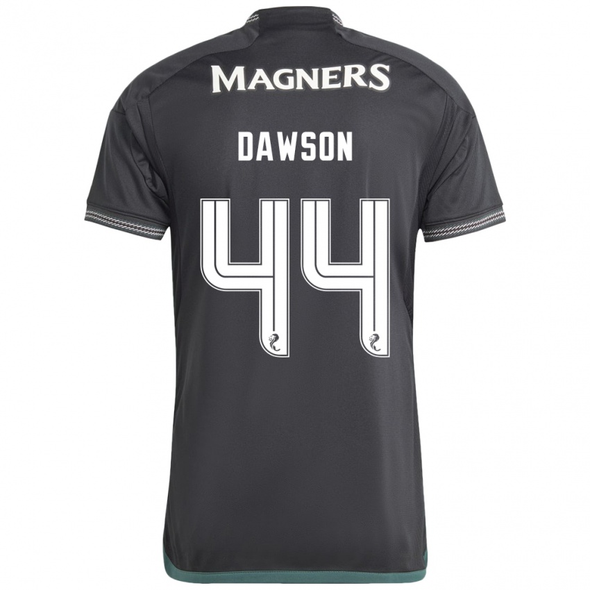 Damen Joey Dawson #44 Schwarz Auswärtstrikot Trikot 2023/24 T-Shirt Österreich