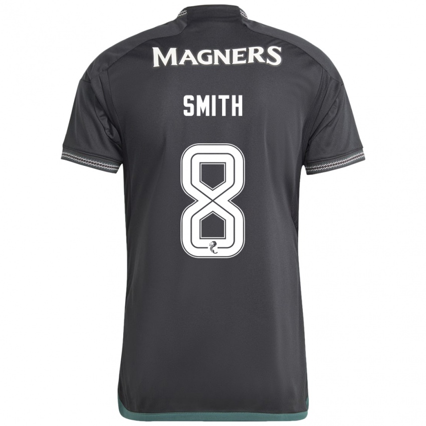 Damen Jenny Smith #8 Schwarz Auswärtstrikot Trikot 2023/24 T-Shirt Österreich