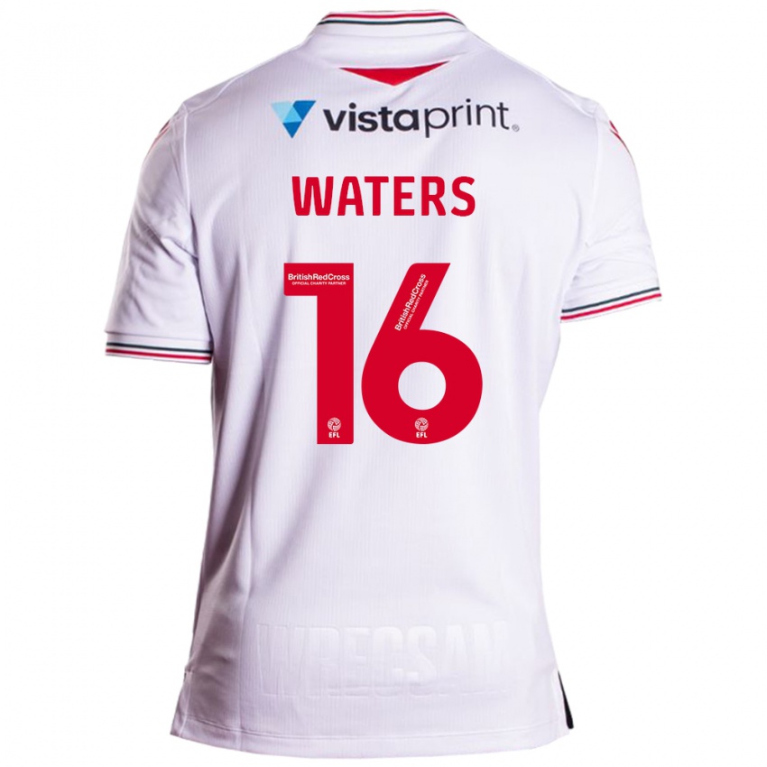 Damen Billy Waters #16 Weiß Auswärtstrikot Trikot 2023/24 T-Shirt Österreich