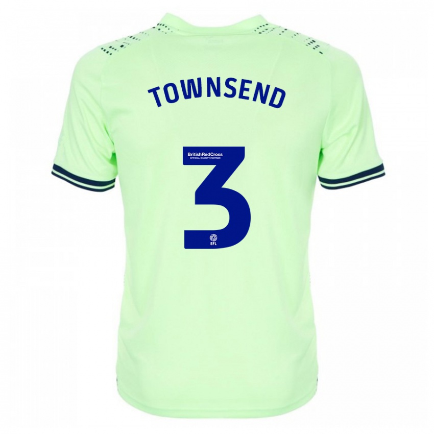 Damen Conor Townsend #3 Marine Auswärtstrikot Trikot 2023/24 T-Shirt Österreich