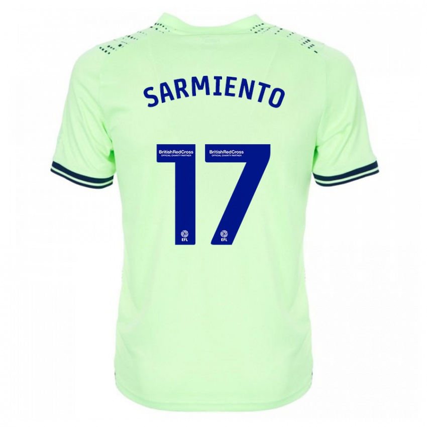 Damen Jeremy Sarmiento #17 Marine Auswärtstrikot Trikot 2023/24 T-Shirt Österreich