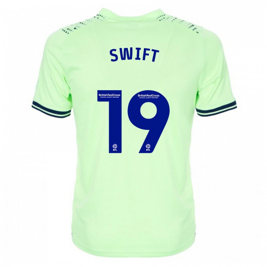 Damen John Swift #19 Marine Auswärtstrikot Trikot 2023/24 T-Shirt Österreich