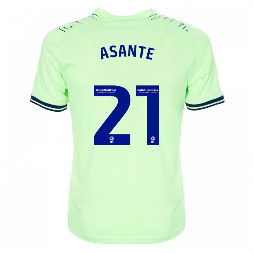 Damen Brandon Thomas-Asante #21 Marine Auswärtstrikot Trikot 2023/24 T-Shirt Österreich