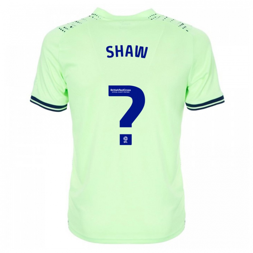 Damen Josh Shaw #0 Marine Auswärtstrikot Trikot 2023/24 T-Shirt Österreich