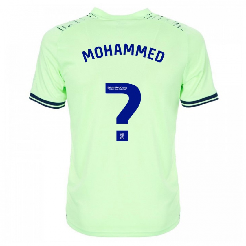 Damen Jamal Mohammed #0 Marine Auswärtstrikot Trikot 2023/24 T-Shirt Österreich