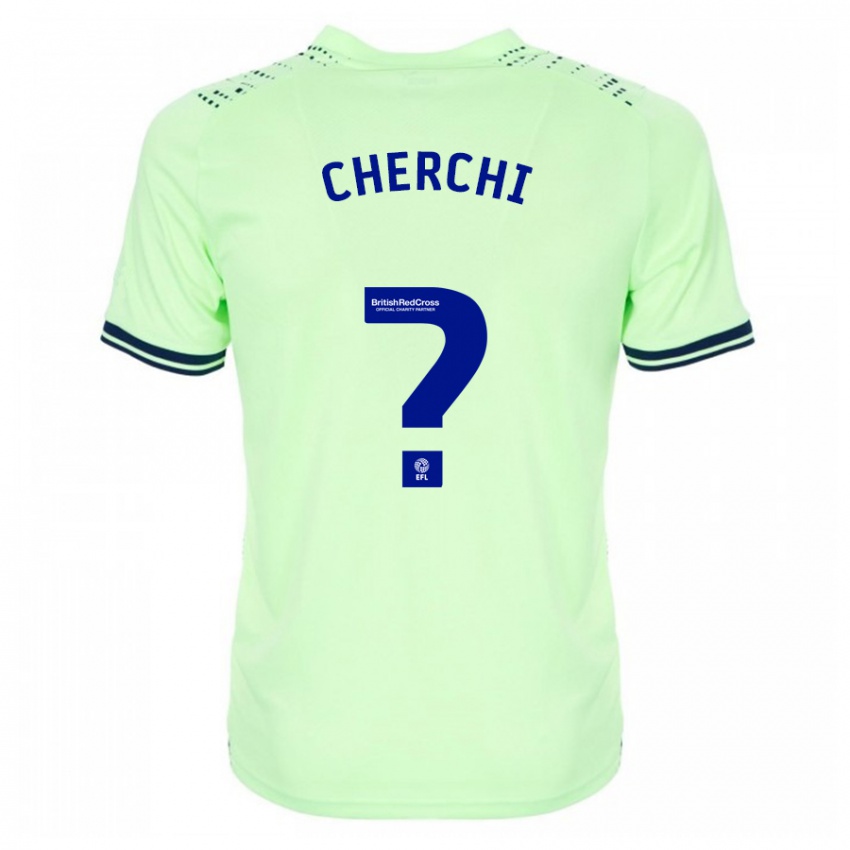 Damen Fran Cherchi #0 Marine Auswärtstrikot Trikot 2023/24 T-Shirt Österreich