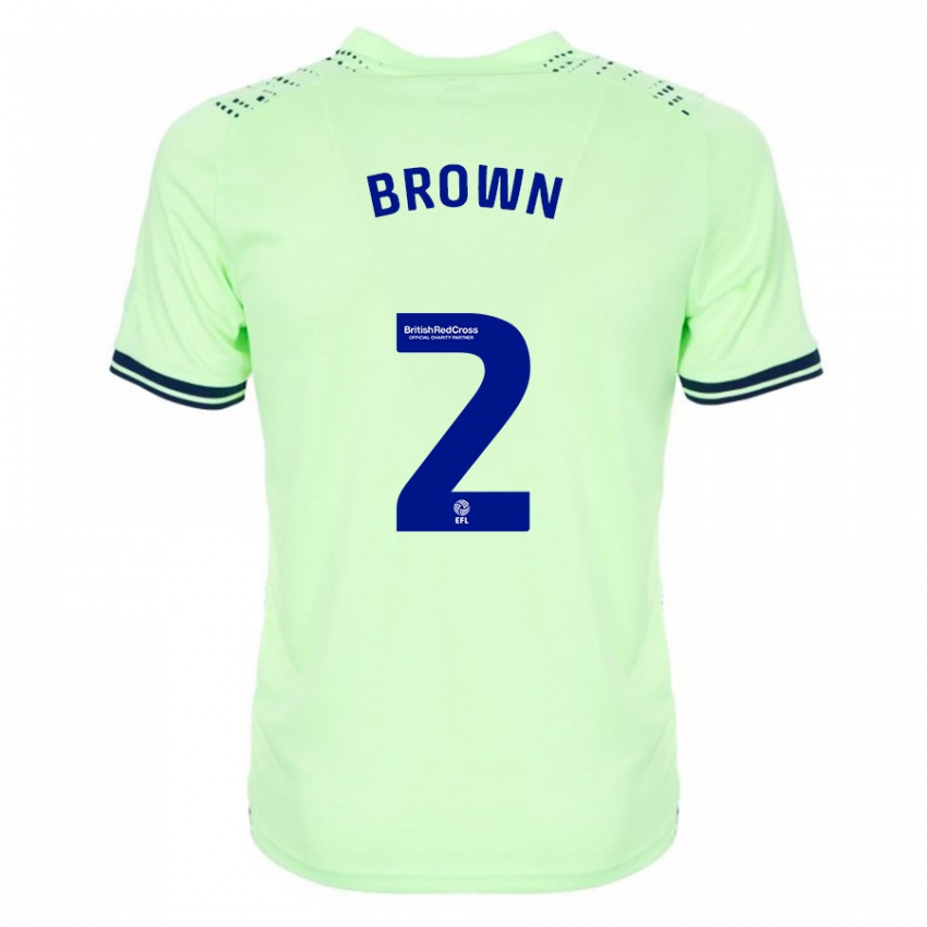 Damen Ashlee Brown #2 Marine Auswärtstrikot Trikot 2023/24 T-Shirt Österreich