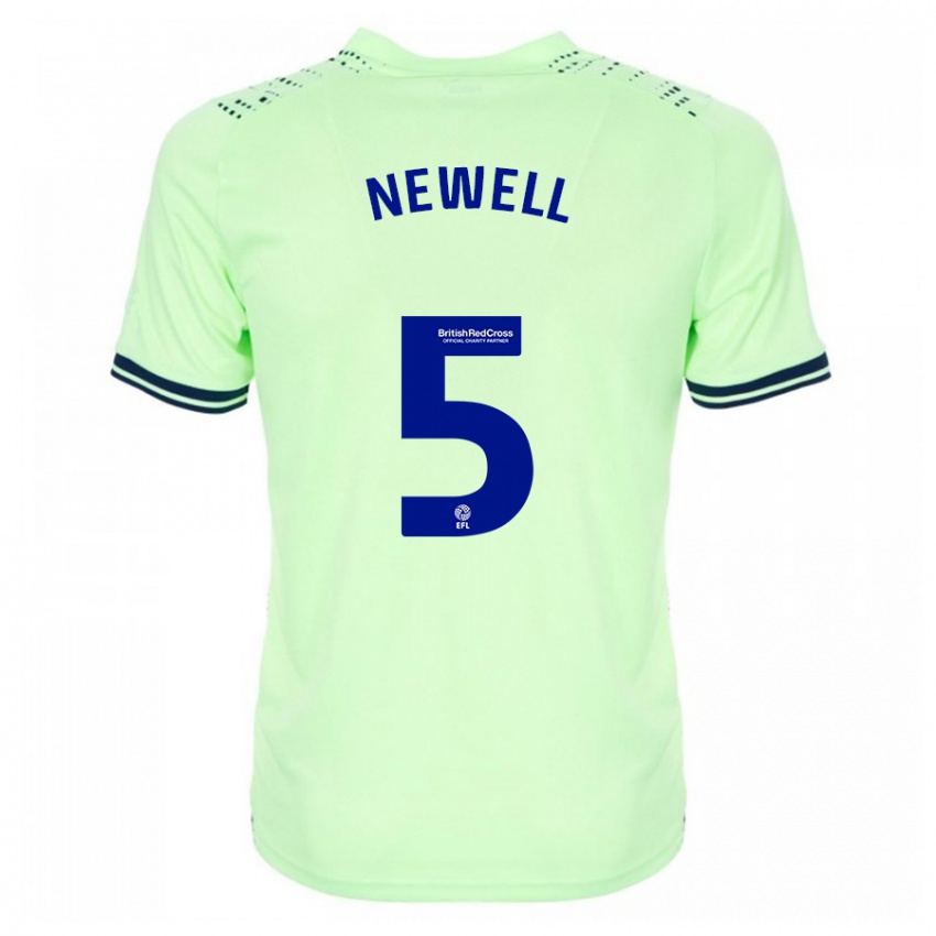 Damen Lucy Newell #5 Marine Auswärtstrikot Trikot 2023/24 T-Shirt Österreich