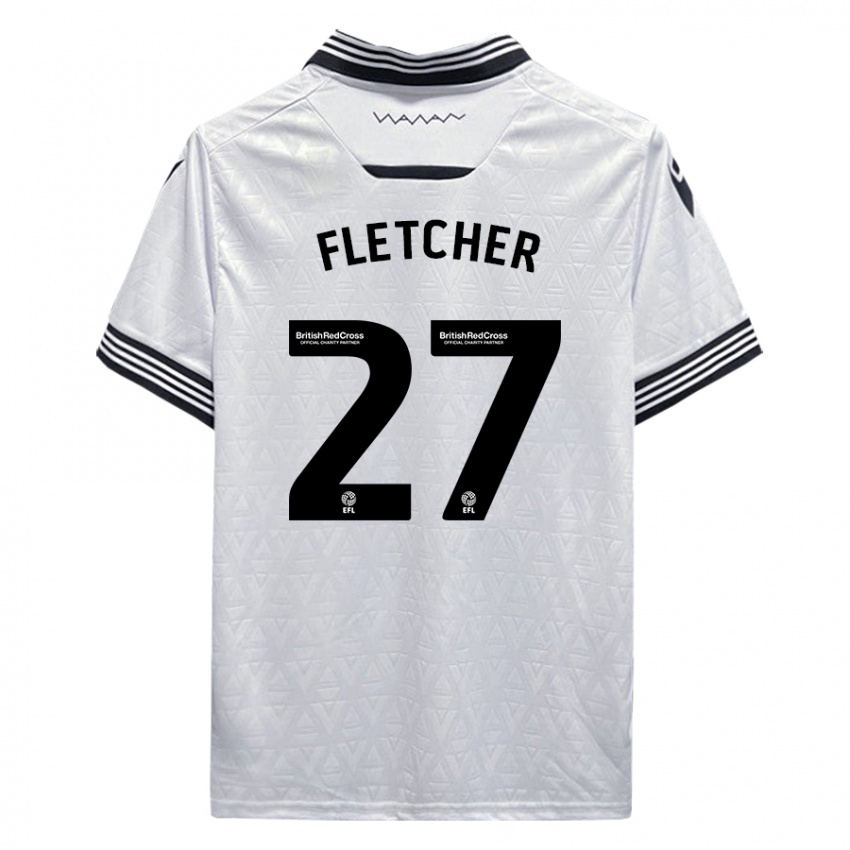 Damen Ashley Fletcher #27 Weiß Auswärtstrikot Trikot 2023/24 T-Shirt Österreich
