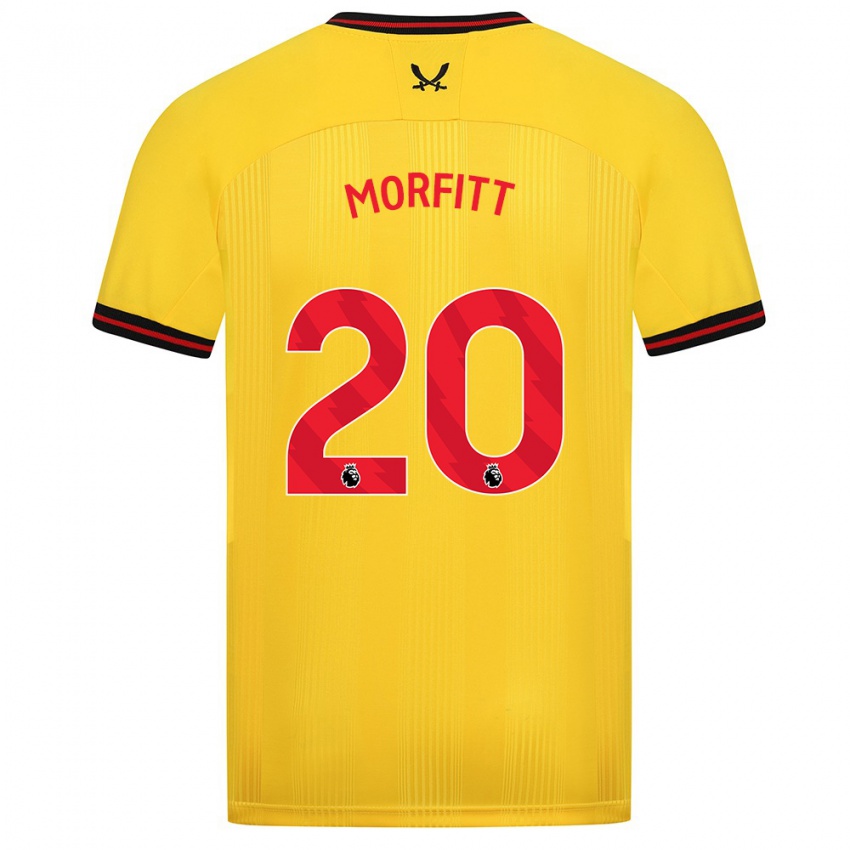 Damen Izzy Morfitt #20 Gelb Auswärtstrikot Trikot 2023/24 T-Shirt Österreich