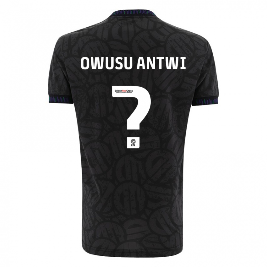 Damen Filbert Owusu-Antwi #0 Schwarz Auswärtstrikot Trikot 2023/24 T-Shirt Österreich