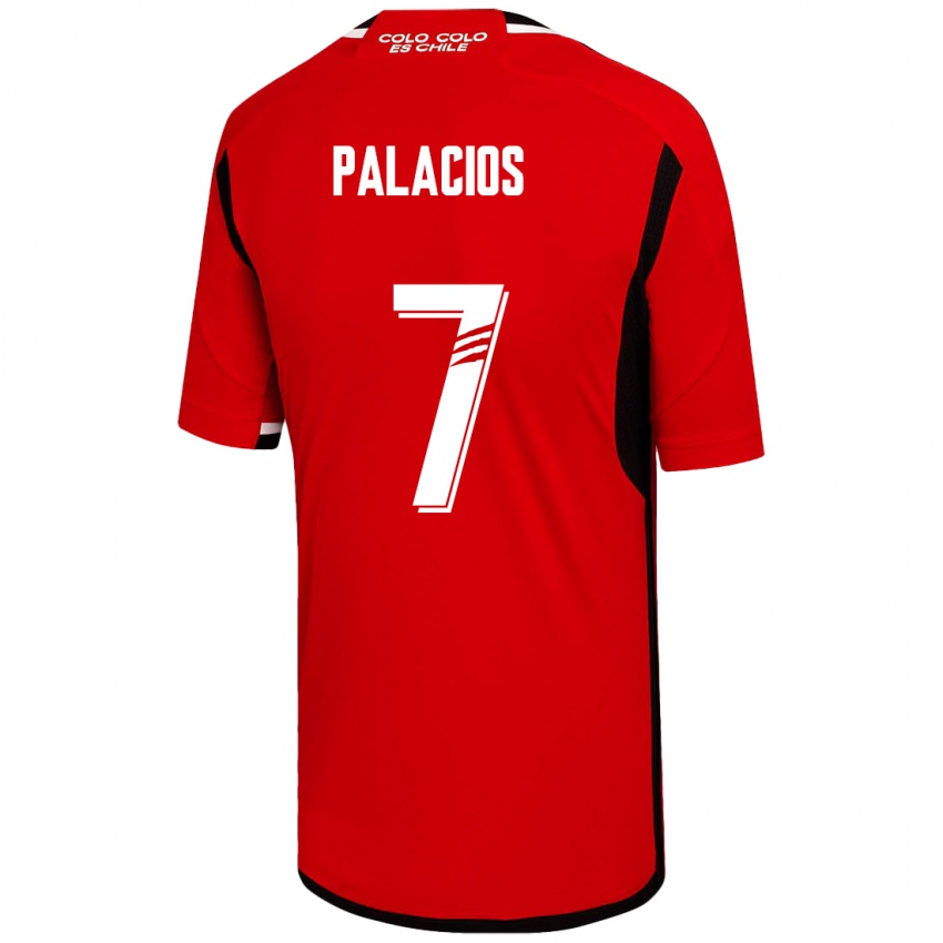 Damen Carlos Palacios #7 Rot Auswärtstrikot Trikot 2023/24 T-Shirt Österreich