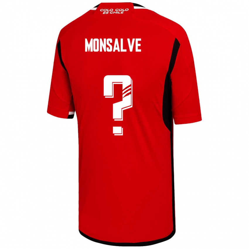 Damen Gaspar Monsalve #0 Rot Auswärtstrikot Trikot 2023/24 T-Shirt Österreich