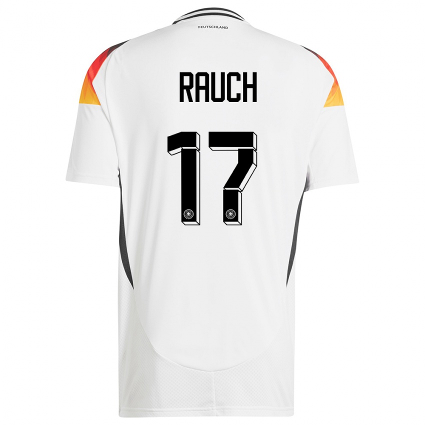 Kinder Deutschland Felicitas Rauch #17 Weiß Heimtrikot Trikot 24-26 T-Shirt Österreich